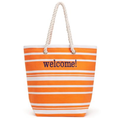 Striped Cabana Tote