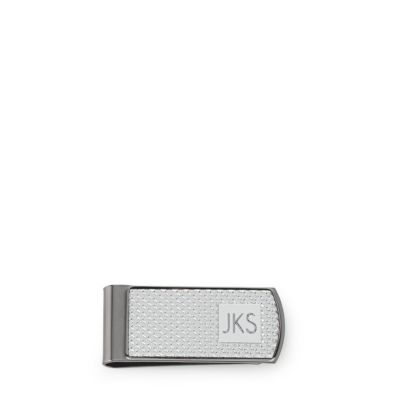 Two-tone Gunmetal Money Clip