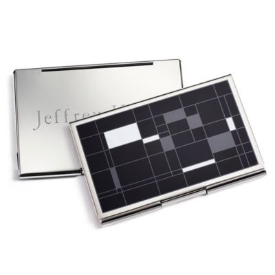 Geometric Business Card Case