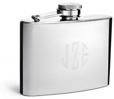 Classic Shiny 4 oz Flask