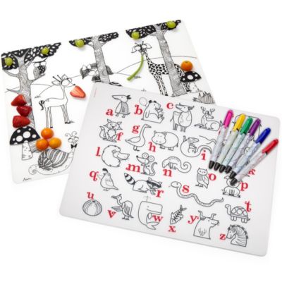 Reusable Mat & Markers Activity Set