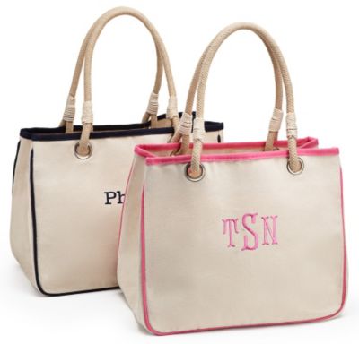 Canvas Rope Tote