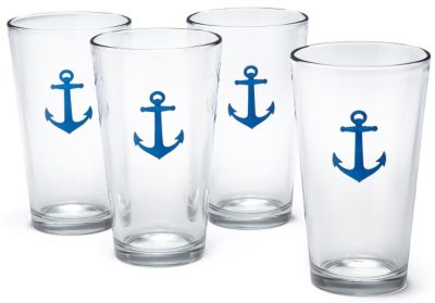 Anchor Pint Glass Set