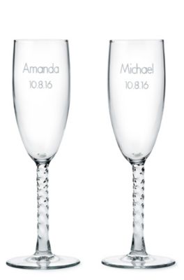 Twisted-Stem Flutes