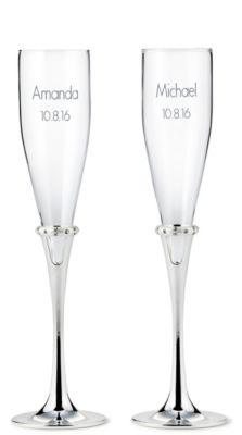 Lenox Devotion Toasting Flutes