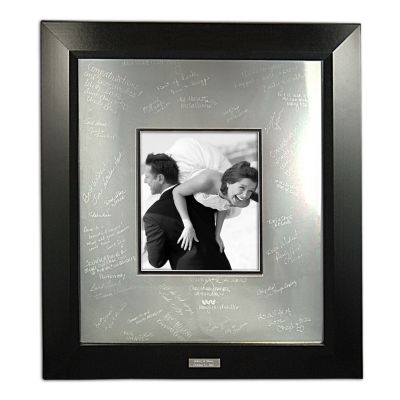 Wedding Ceremony Guest Books & Frames Personalized Guest Signature ...
