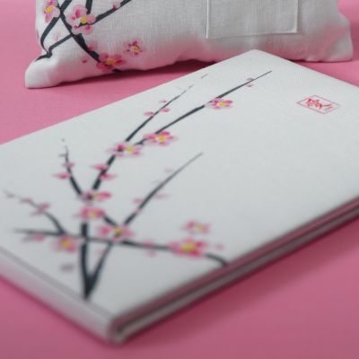 Cherry Blossom Guest Book