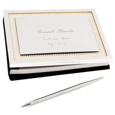 Lenox Jubilee Pearl Guest Book