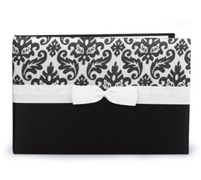 Enchanted Evening Guest Book - Black