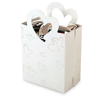 Heart Gift Bag Favor Holders