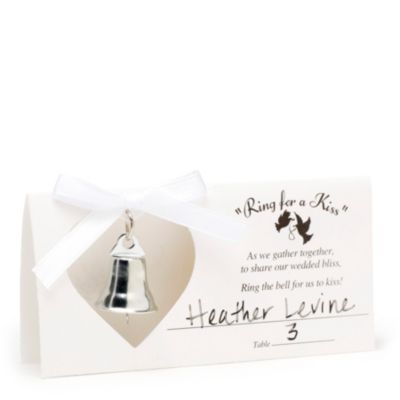 Ring-for-a-Kiss Place Cards