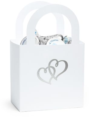 Double Heart Favor Holders