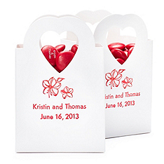 personalized heart-handle favor boxes