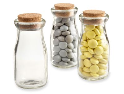 Mini Milk Jar Favor Holders