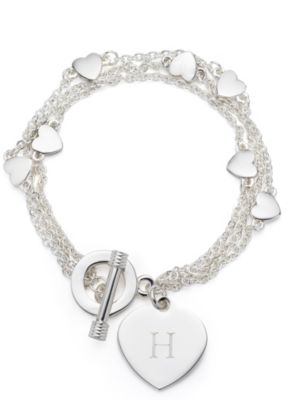 Multi-strand Heart Bracelet