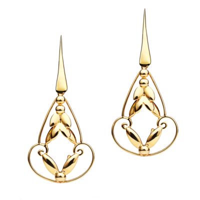 Romance Earrings - Gold