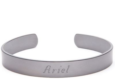 Small Cuff Bracelet - Gunmetal