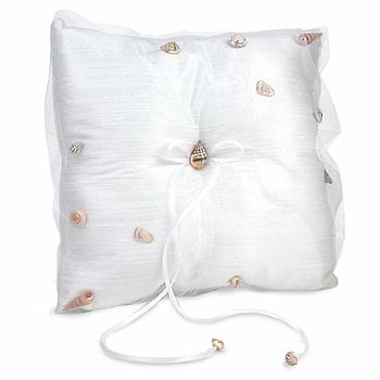 The Knot On The Beach Ring Pillow