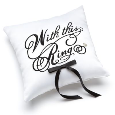 With This Ring Pillow