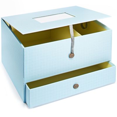 The Knot Keepsake Box - Blue Dot