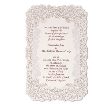 Rose Vine Invitation Kit