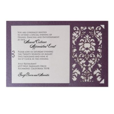 Royal Tapestry Invitation Kit
