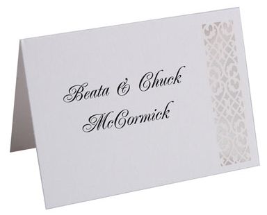 Filigree Place Cards