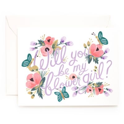 Will You Be My Flower Girl? Card