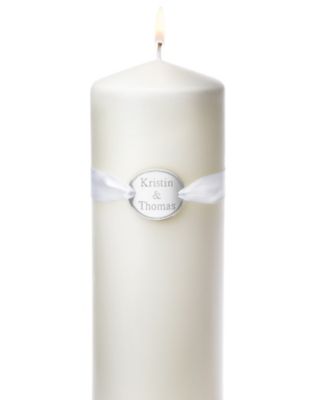 Personalized Ribbon Charm Unity Candle