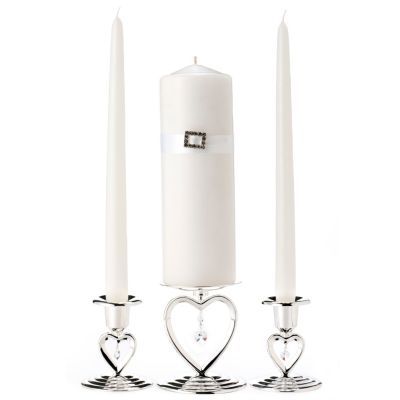 Heart to Heart Unity Candle Holder
