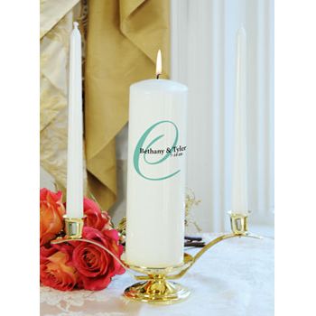 Personalized Elegance Unity Candle Set
