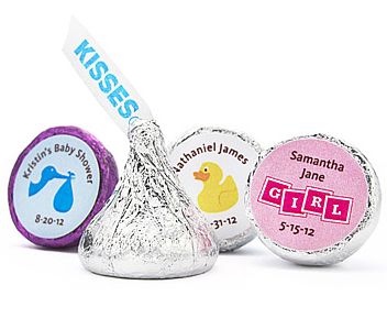 Personalized Hershey Chocolate, Kisses Wedding Favors